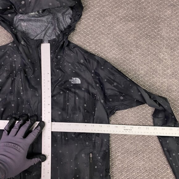 The North Face Stormy Trail Waterproof Running Jacket Women's XS black Packable - Picture 10 of 12